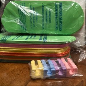 Pedicure Slippers/Sandals set